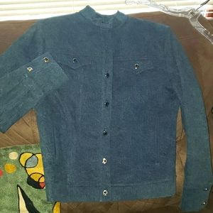 St. John Dk jean jacket. Size Small. NWOT! NEVER WORN!